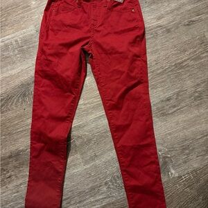 Lularoe size 26 Red Skinny Jeans new with tag